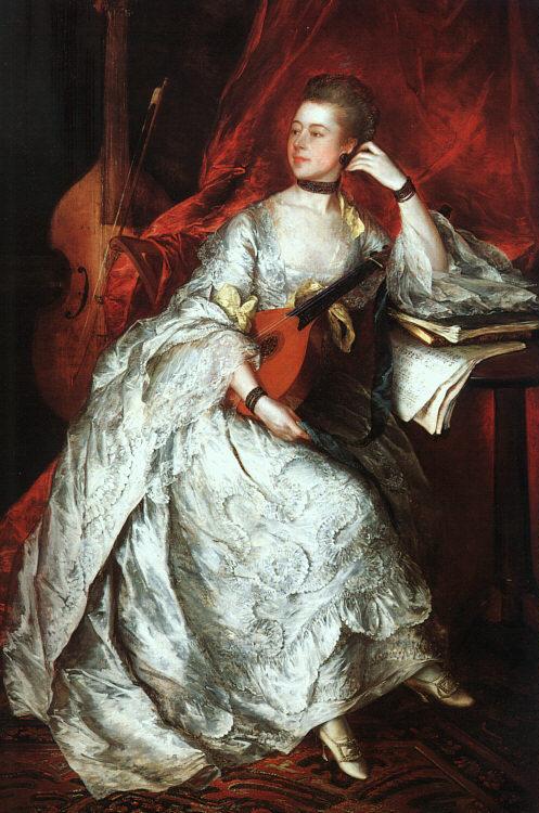 Thomas Gainsborough Mrs Philip Thicknesse oil painting picture